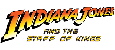 Indiana Jones and the Staff of Kings logo for Playstation 2